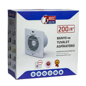 Horoz Turkish Extractor Hood 20cm – White