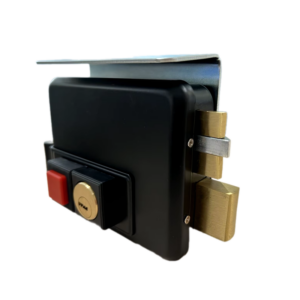 Lince Spanish Electric Rim Lock- Black