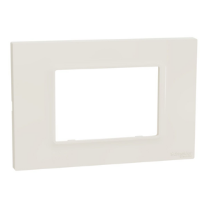 Schneider Miluz Cover Frame 3 Gang – Ivory