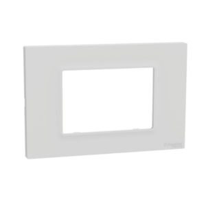 Schneider Miluz Cover Frame 3 Gang – Silver