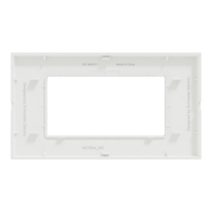Schneider Miluz Cover Frame 4 Gang – White