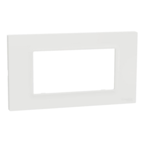 Schneider Miluz Cover Frame 4 Gang – White