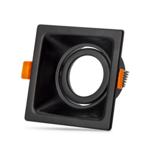 Single Hollow Frame Spot - Black