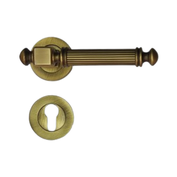 Doganlar Bosfor Turkish Cylinder Door Handle Set – Oxide