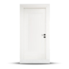 Melamine Internal Wood Door Code 401 White - 80/90cm
