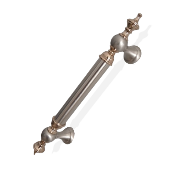 Turkish Twist Sliding Door Handle - Gold / Matte Nickel
