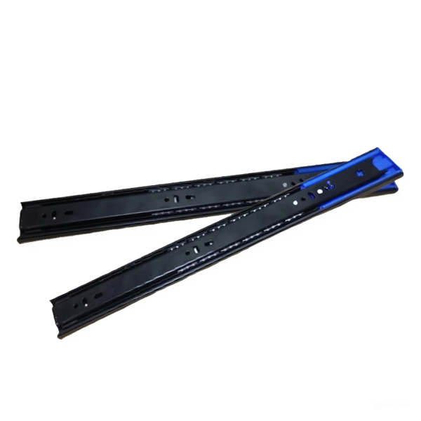 Soft Close Ball Bearing Sliding Track Set 40cm - Black