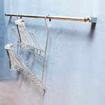 Barry 5 Wall Mounted Glass Holder    Silver