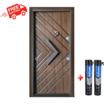 باب مصفح تركي 11 سم كود 1  بار داخلي يمين شمال