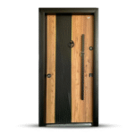 باب مصفح تركي 11 سم كود 5  بار داخلي يمين شمال