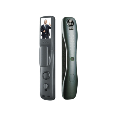 ليزن كالون باب سمارت مع كاميرا I7 Cat Eye  رمادي