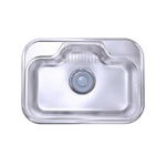 بيورتي Cb74 حوض مطبخ استانلس فردي كوري  51 × 74 سم