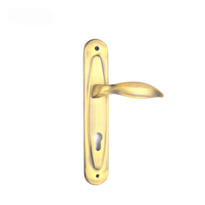 Shabana Stores Doganlar Turkey Door Handle Set 2 Pcs Gold New