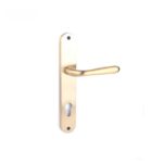 Shabana Stores Sicuro Door Handle Set 2 Pcs Gold Matt New