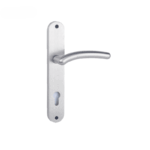 Shabana Stores Sicuro Door Handle Set 2 Pcs Nickel Matt New