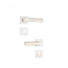 Shabana Stores Doganlar Door Handle Set With Cylinder 4 Pcs Gold Cremy New