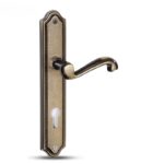 Comex Sandy Cylinder Door Handle Set   Yellow Oxide