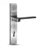 Cylinder Door Lock Set   Matt Nickel