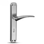 Room Door Handle Set   Matte Nickel