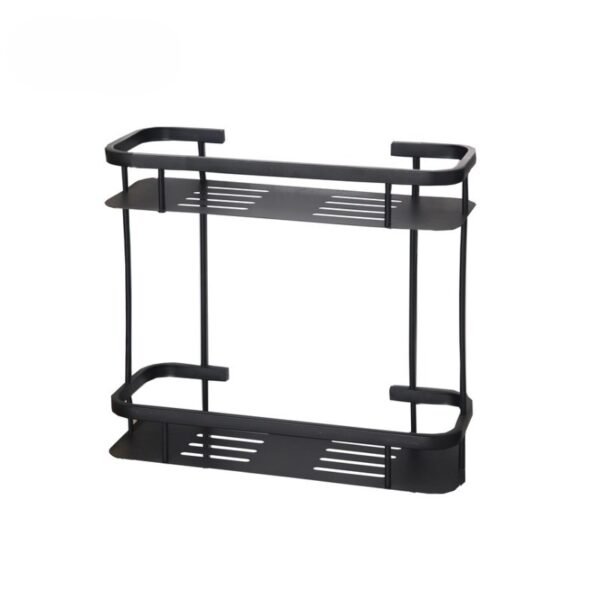 Shabana Stores Corner Bathroom Stainless Steel 2 Floors Black New