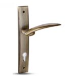 Cylinder Door Handle Set  Yellow Oxide
