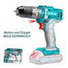 Total Cordless Impact Drill 20v   45nm without Battery And Charger