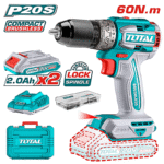 توتال شنيور 20 فولت 60 نيوتن   2 بطارية