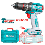 توتال شنيور 20 فولت 86 نيوتن 4  امبير   2 بطارية